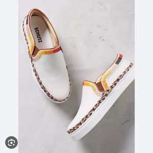 Schutz Titian Embroidered Sneakers